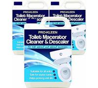 ProKleen Toilet Macerator Cleaner & Descaler 3 x 5L in Clear ProKleen Clear