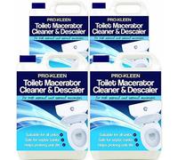 ProKleen Toilet Macerator Cleaner & Descaler 4 x 5L in Clear ProKleen Clear
