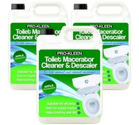 Pro-Kleen Toilet Macerator Toilet & Descaler Apple Highly Concentrated, Long-Lasting Formula 15L