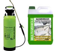 Pro-Kleen Traffic Film Remover Tfr - Removes Dirt, Grime, Grease And Oil For A Sparkling Finish With 10L Garden Pump Sprayer