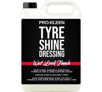Pro-Kleen Tyre Shine Dressing - Wet Look Non-Sling & Solvent Free Formula - Tyre Protector Easy To Use Formula (5 Litres)