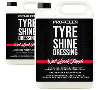 Pro-Kleen Tyre Shine Dressing - Wet Look Non-Sling & Solvent Free Formula - Tyre Protector Easy To Use Formula (10 Litres)