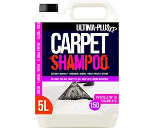Pro-Kleen Ultima-Plus Xp Carpet Cleaning Shampoo - High Concentrate Cleaning Solution For All Carpets Floral