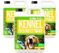 Pro-Kleen Ultima-Plus Xp Kennel Kleen - Disinfectant, Cleaner, Sanitiser & Deodoriser - Concentrated Formula Kennel Cleaner 15L Lemon