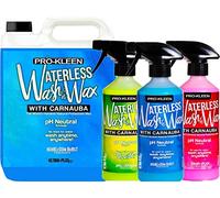 Pro-Kleen Ultima-Plus XP pH Neutral 1 x 5 Litres Bubblegum burst & 3 x 500ml Mixed Fragranced Bottles Car Cleaner Waterless Wash & Wax with Carnauba Wax - Car Shine