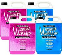 Pro-Kleen Ultima-Plus XP pH Neutral 2 x 5 Litres Cherry Splash 2 x 5 Litre Bubblegum Burst Car Cleaner Waterless Wash & Wax with Carnauba Wax - Car Shine