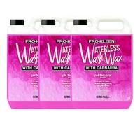Pro-Kleen Ultima-Plus Xp Ph Neutral 3X 5 Litres Cherry Splash Car Cleaner Waterless Wash & Wax With Carnauba