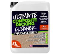 Pro-Kleen Ultimate Composite Decking Cleaner 5L Simply Spray & Walk Away Free From Acid and Bleach Concentrated Mix 5:1 Covers 240sq Metres, Prevents Algae, Mould and Dirt, Pet and Child Safe Once Dry