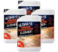 Pro-Kleen Ultimate Indian Sandstone Cleaner Removes Dirt, Grime, Black Spots, Stains & More Restores Colour Child & Pet Safe 20L