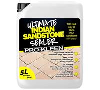 Pro-Kleen Ultimate Indian Sandstone Sealer 5L - Protects Against Weathering, Stains, Oil & Grease - Lasts for up to 10 Years - Leaves a Clear Matt Finish - Covers up to 50m2