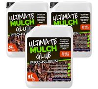 Pro-Kleen Ultimate Mulch Glue 3X 5L (Covers 240 Ft2) Binder For Gravel, Stones, Slate & Mulch