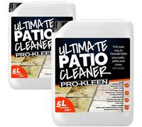 Pro-Kleen Ultimate Patio Cleaner - Deeply Cleans Patios & Drives to Remove Dirt & Grime - Removes Black Spots & Lichen - Concentrated Formula - Covers up to 50m2 (2 x 5 Litres)