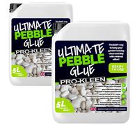 Pro-Kleen Ultimate Pebble Glue 10L (Covers 160 Ft2) Pebble Glue Binder For Gravel, Stones, Slate & Mulch