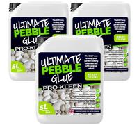 Pro-Kleen Ultimate Pebble Glue 15L (Covers 240 Ft2) Pebble Glue Binder For Gravel, Stones, Slate & Mulch