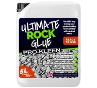 Pro-Kleen Ultimate Rock Glue 5L (Covers 80 Ft2) - Rock Glue Binder For Gravel, Stones, Slate & Mulch