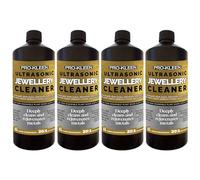 Pro-Kleen Ultrasonic Jewellery Cleaner Solution 4 Litres Concentrated Fluid - 4L Makes 80L - For Ultrasonic Machines - Removes Oils, Scale, Dirt - Suitable for Gold, Silver, Brass, Diamonds & More