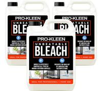 Pro-Kleen Unbeatable Bleach - Kills Germs And Bacteria - Removes Odours, Prevents Limescale & Removes Stains 15L