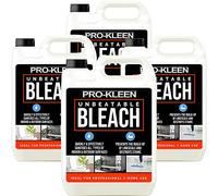 Pro-Kleen Unbeatable Bleach - Kills Germs and Bacteria - Removes Odours, Prevents Limescale & Removes Stains - For Professional & Home Use (4 x 5 Litres)