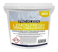 Pro-Kleen Urinal Channel Blocks 3KG - Lemon Fragrance - Non PDCB - Slow Dissolving - 30 Day Control