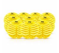 Pro-Kleen Urinal Mats Pack Of 10 Fresh Lemon Fragrance Anti-Splash Urinal Screens With 30 Day Odour Control