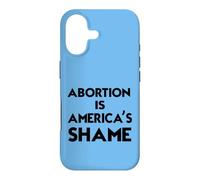 Pro-Life Advocacy - "Abortion Is America's Shame" Bold Quote Case for iPhone 17