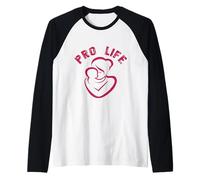 Pro Life I Am Pro-Life Generation Anti Abortion Men Women Raglan Baseball Tee