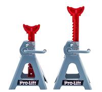 Pro-Lift T-6903D Double Pin Axle Stand, Car Axle Stands, 3 Tonnes, 1 Pack,gray