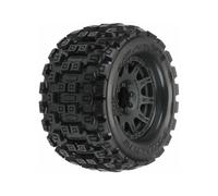 Pro-Line Badlands MX38 1/8 3.8in RC Tyres Mounted 17mm Black GPRO10127-10