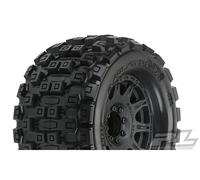 Pro-Line Badlands MX38 3.8in All Terrain Tires Mounted on 8x32 Hex PL10127-10