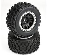 Pro-Line Badlands MX43 1/5 RC Tyre Wheel Set 24mm Black Grey G-PRO10131-13