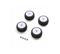 Pro-Line Blockade 1/28 Stadium Truck Tyre Pre-Mounted White Wheels 7mm Hex G-PRO-2633