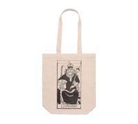 PRO' line DSHIRT14 Tote Bag with Bellows - Tarot De Marseille III L'Impératrice - Tarot of Marseille | Symbol of Creativity and Abundance - Durable Shopper Bag - 70 cm Long Handles