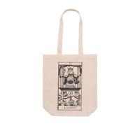 PRO' line DSHIRT14 Tote Bag with Bellows VII Le Chariot The Marseille Tarot Wagon Symbol of Free Will and Emotional Symbol Tarot de Marseille Bags