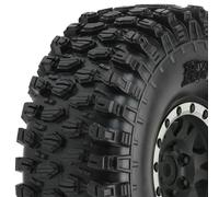 Proline Hyrax 1.9 G8 Tyres On Impulse Black Silver BeadLock Wheels PL10128-13