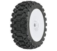Pro-Line Racing Badlands MX M2 18 Buggy MTD White Wheels F/R PRO906731 RC Tire