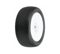 Pro-Line Slide Lock S3 1/8 Buggy Pre-mounted Tyres 17mm White G-PRO9064-233