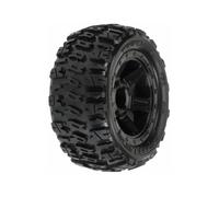 Pro-Line Racing PRO119411 1/16 Trencher M2 Fr/Rr 2.2" Tires Mounted 12mm Blk Desperado (2) Car, Multiple, M