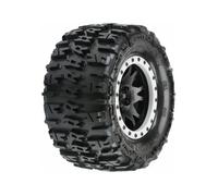 Pro-Line Trencher 4.3in Tyres Mounted on Pro-Loc Impulse Black Wheels PL10151-13