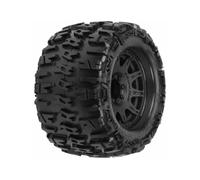 Pro-Line Trencher X 1/8 3.8 inch MT Tyre Mounted 17mm Black Raid G-PRO1184-10
