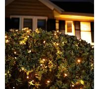 Pro Link 10M Outdoor LED Fairy String Lights, IP65 Waterproof, Connectable up to 220M, Static Effect, Warm White 2700K / Bright White 6000K, UK Plug (2700, Kelvin, 240, Volts, 100, 1000, Centimeters)
