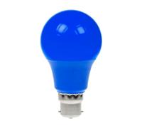 Pro-Lite GLS/LED/6W/BC/BLUE/D 6w LED GLS Light Bulb, dimmable, B22, Blue