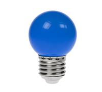 Pro-Lite Golf/1.5W/ES/Blue 1.5w LED Golf Ball Bulb Bayonet ES E27 Blue Decorative Festoon