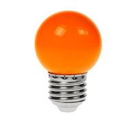 Pro-Lite Golf/1.5W/ES/Orange 1.5w LED Golf Ball Bulb Bayonet ES E27 Orange Decorative Festoon