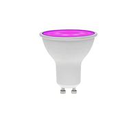Pro-Lite GU10/LED/7W/MAG/DIM 7w GU10 LED Light Bulb Magenta Coloured Twist Lock Dimmable
