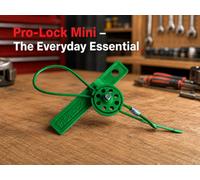 Pro-Lock Mini - The Everyday Essential - A Strong, Robust Mini Locking System With A Big Impact, For Home, Garden, Camping