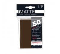 Pro-Matte Brown Standard Deck Protector Sleeves 50ct