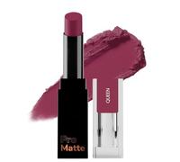 Pro Matte Lipstick - Queen (4.2g) | Highly Pigmented & Long-Lasting | Semi Matte Finish | Lightweight & Comfortable Wear | Single Swipe Application | Luxurious Lip Color