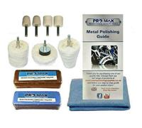 Pro-Max Aluminium Alloy Brass Metal Polishing Kit 10pc