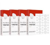 Pro MicroDarts TAG'Gone Patch, Professional Micro Dart Pimple Patches Gently Eliminate Pimples, KUBOZN TAG'Gone Patch, Natural TAG'Gone Patch Is Suitable for All Skin Types (1 Pack) (4 Pack)