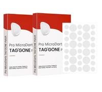 Pro MicroDarts TAG'Gone Patch, Professional Micro Dart Pimple Patches Gently Eliminate Pimples, KUBOZN TAG'Gone Patch, Natural TAG'Gone Patch Is Suitable for All Skin Types (1 Pack) (2 Pack)